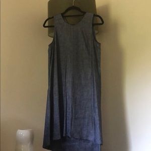 Theory dress size 2 stretch denim luster